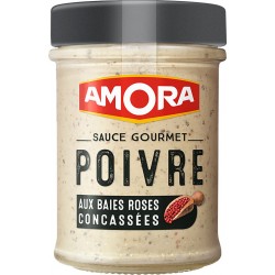 Amora Sauces froide aux baies roses concassées