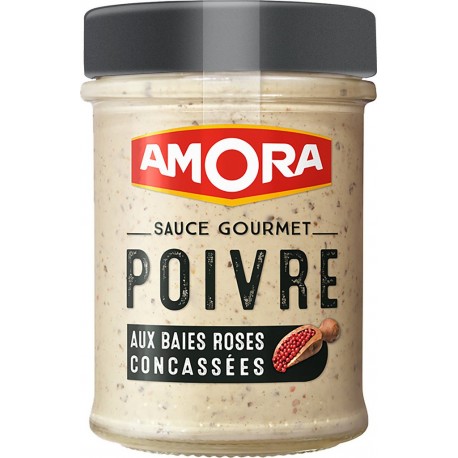 Amora Sauces froide aux baies roses concassées