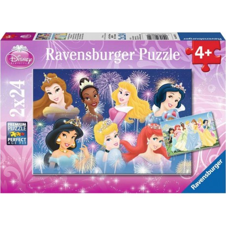 Ravensburger Puzzles 2x24 pièces - Les princesses réunies / Disney Princesses