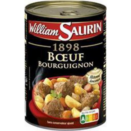 William Saurin 1898 Bœuf bourguignon 400g