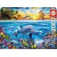 Puzzle Famille de dauphins