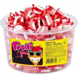 Trolli Dents de Dracula 150 pièces (lot de 3)