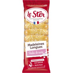 Le Ster Madeleines Pépites de Sucre x20 250g