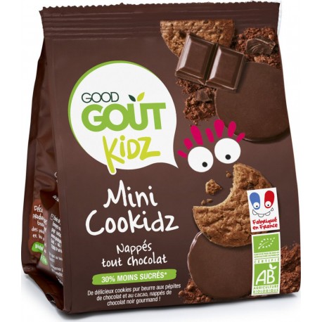 Good Gout Biscuits cookies nappés de chocolat Bio