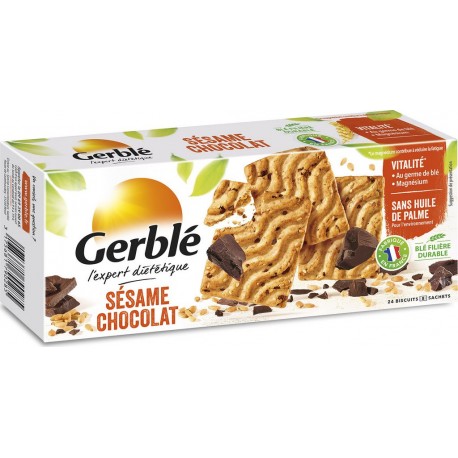 Gerble Biscuits sésame chocolat