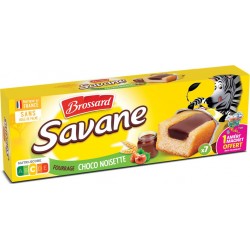 Brossard Savane Gâteaux cacao noisette x7 27g