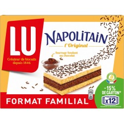 LU Napolitain Gâteau classique x12 360g
