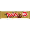 TWIX Barres chocolatées biscuit nappage au caramel x10 500g