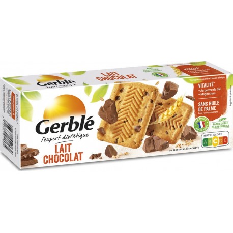 Gerble Biscuits lait chocolat 230g