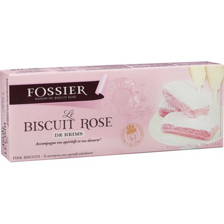 Fossier Le Biscuit Rose de Reims x12 100g