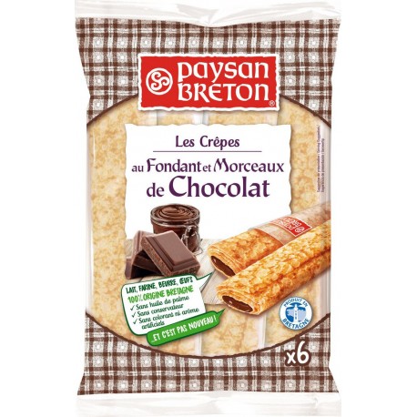 Paysan Breton Crêpes chocolat x6 30g