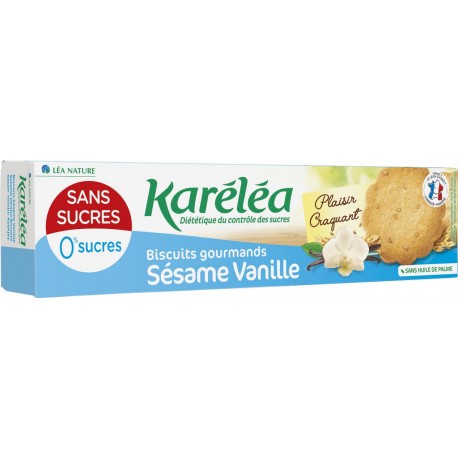 Karelea Biscuits sésame vanille sans sucres