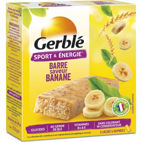 Gerble Barres de l'effort banane