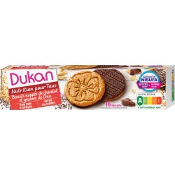 Dukan Biscuits son d'avoine au chia sans sucres ajoutés x16 160g