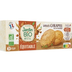 Jardin Bio Biscuits bio sablés caramel sel guérande