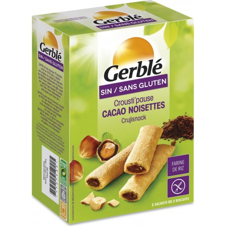 Gerble Biscuits Tartines craquantes maïs et riz Sans gluten bio