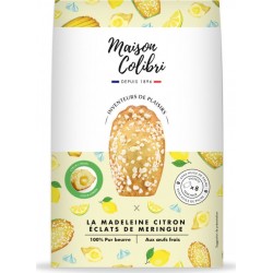 Maison Colibri Madeleine citron éclats meringue