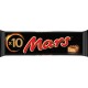 MARS Barres chocolatées fourrées au caramel 10x45g 450g