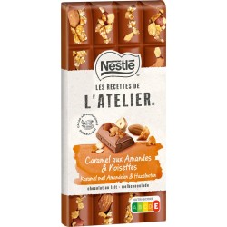 Les Recettes De L Atelier Chocolat lait caramel amande noisette LES RECETTES DE L'ATELIER