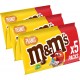 M&M's Bonbons chocolat au lait et cacahuètes PEANUT 5x45g 225g