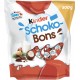 Kinder Schoko Bons Bonbons chocolat lait noisettes KINDER SCHOKO-BONS