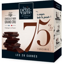 Le Petit Carre De Chocolat Chocolat noir carrés Tanzanie