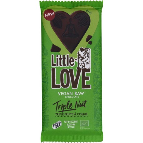 Little Love Chocolat bio triple fruits à coque