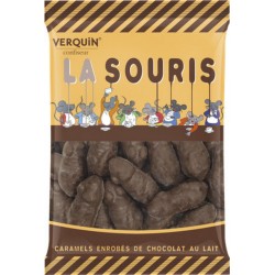 Verquin Bonbons caramels au chocolat