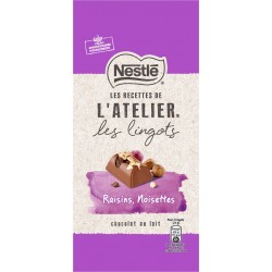 L Atelier Nestle Chocolat lait raisins noisettes L'ATELIER NESTLE