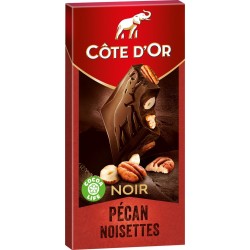 Cote D Or Chocolat noir pécan noisettes COTE D'OR