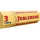 Toblerone Barres chocolatées nougat miel amandes