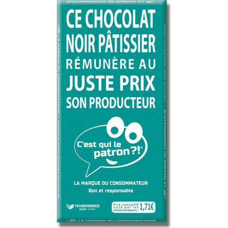 C Est Qui Le Patron Chocolat noir pâtissier C'EST QUI LE PATRON