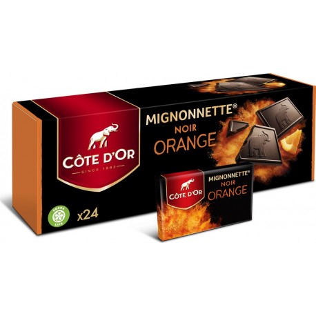 Chocolat Mignonnette noir orange COTE D'OR 240g