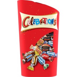 Celebrations Bonbons Assortiment de chocolats papillotes ballotin
