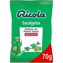 Ricola Bonbons eucalyptus s/sucres