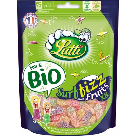 Lutti Bonbon surffizz fruits Bio