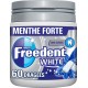 White Freedent Chewing-gum s/ sucres goût menthe forte