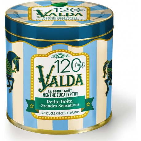 Valda Bonbon dragées menthe eucalyptus sans sucres