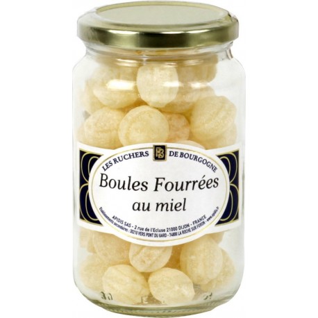 Les Ruchers De Bourgogne Bonbons boules fourrées miel