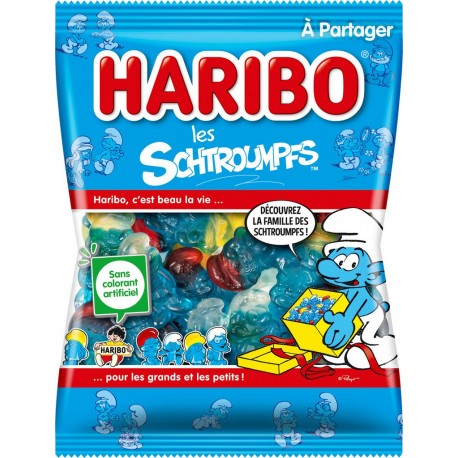 Haribo Bonbons Les Schtroumpfs 300g