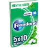 Freedent Chewing-gum s/ sucres goût menthe verte