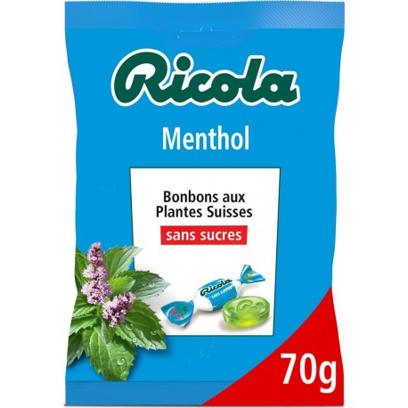 Ricola Bonbons menthol 70g