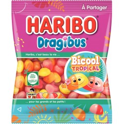 Haribo Bonbons Dragibus BiCool Tropical 250g