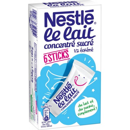 Nestle Lait concentré sucré 1/2 écrémé