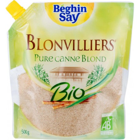 Beghin Say Sucre de canne blond bio