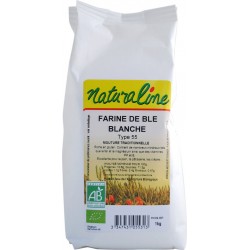 Naturaline Farine de blé blanche T55 Bio
