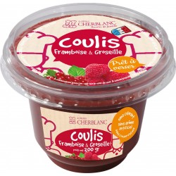 Cherblanc Coulis framboise groseille