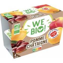 We Bio Compote pomme châtaigne Bio !