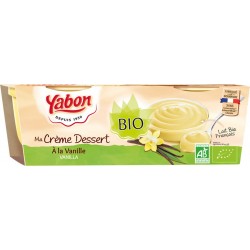 Yabon Desserts crème vanille Bio