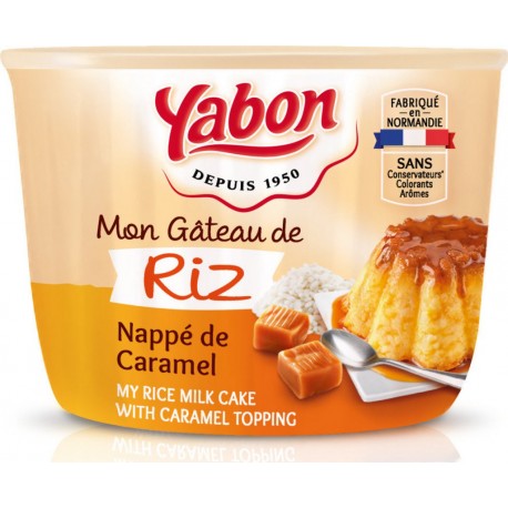 Yabon Dessert gâteau riz caramel